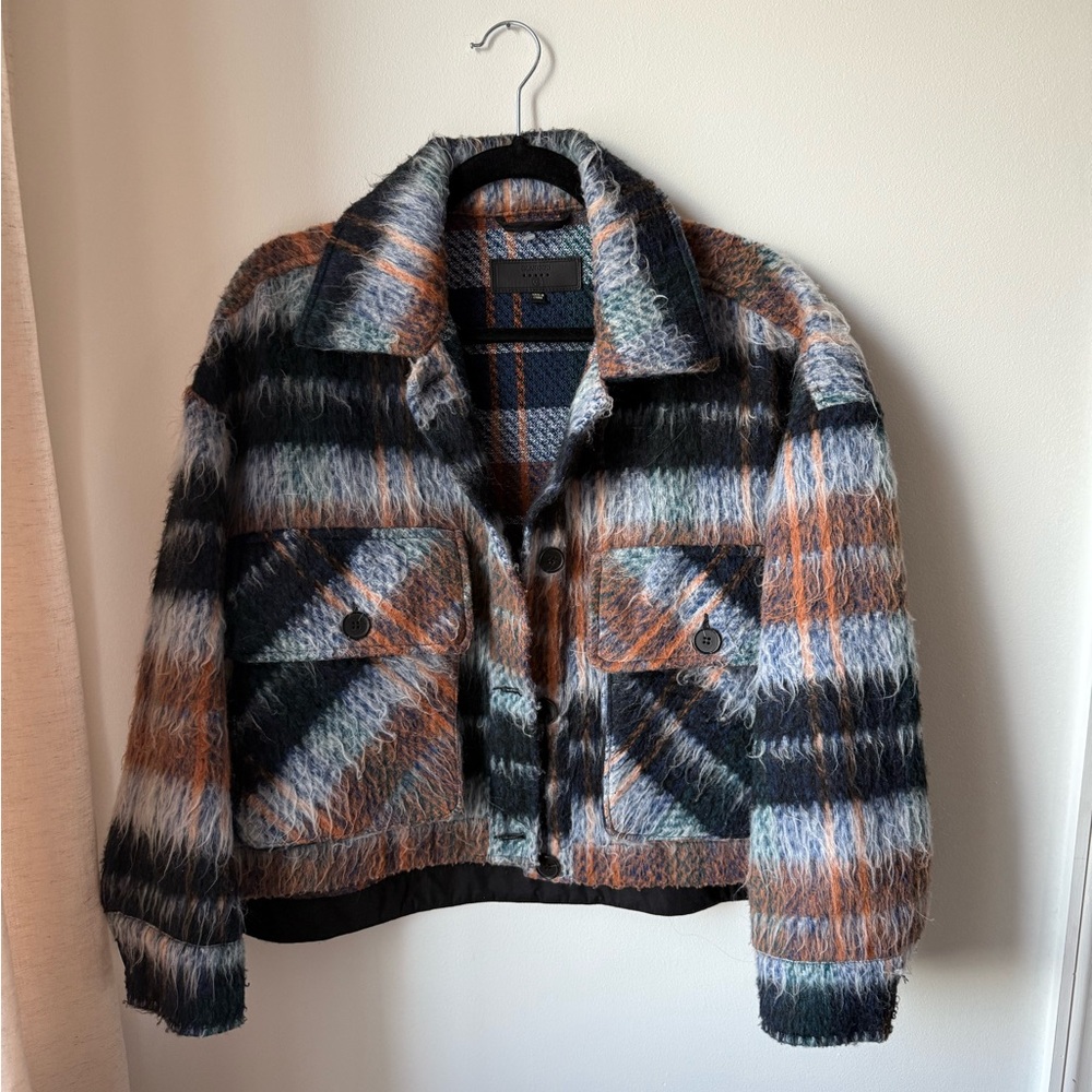 Plaid Multicolor Women's Jacket